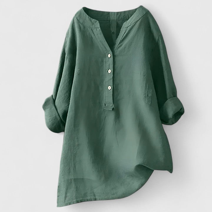 Larienne Chic Button-Up Blouse
