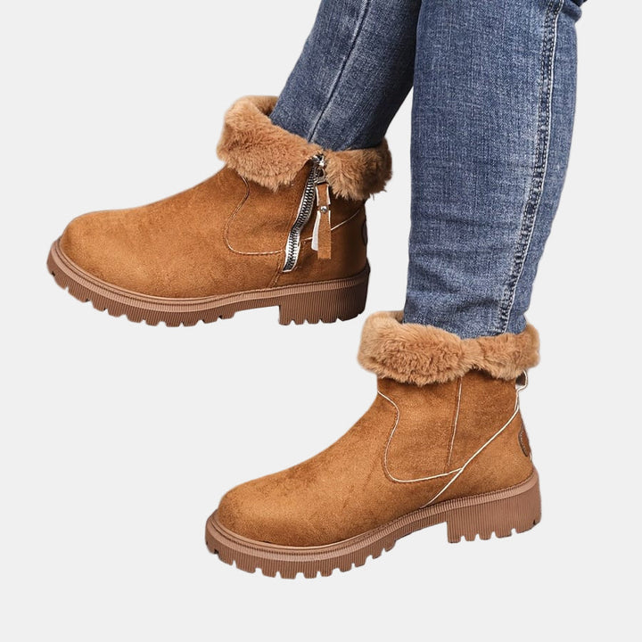 Amara Western Suede Boots