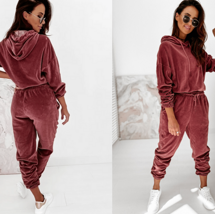 Madeline Velvet Comfort Loungewear Set