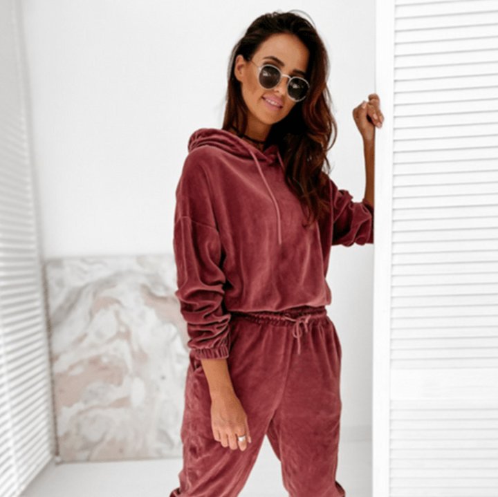 Madeline Velvet Comfort Loungewear Set