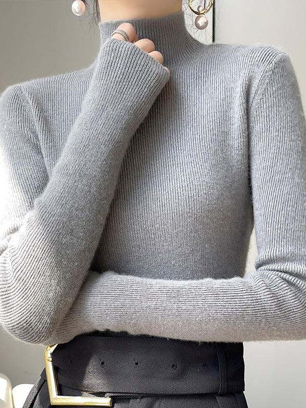 Adriana Soft-Knit Turtleneck Sweater
