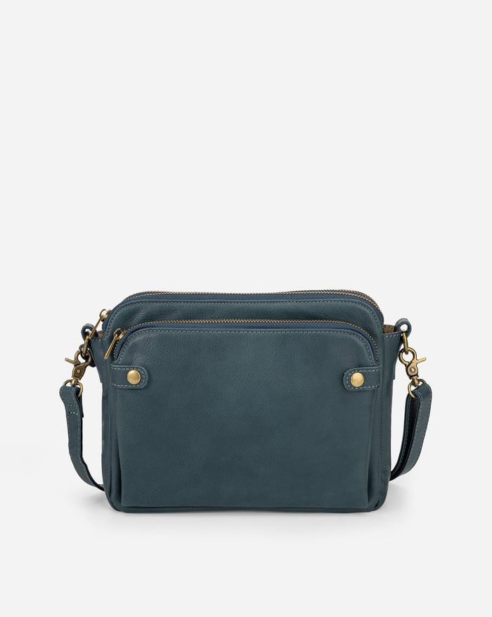Jennie Chic Triple-Layer Crossbody Bag