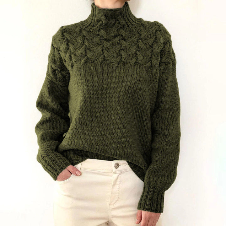 Elena Cozy Knit Turtleneck