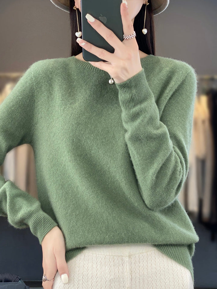Anette Soft Cotton Knit Sweater