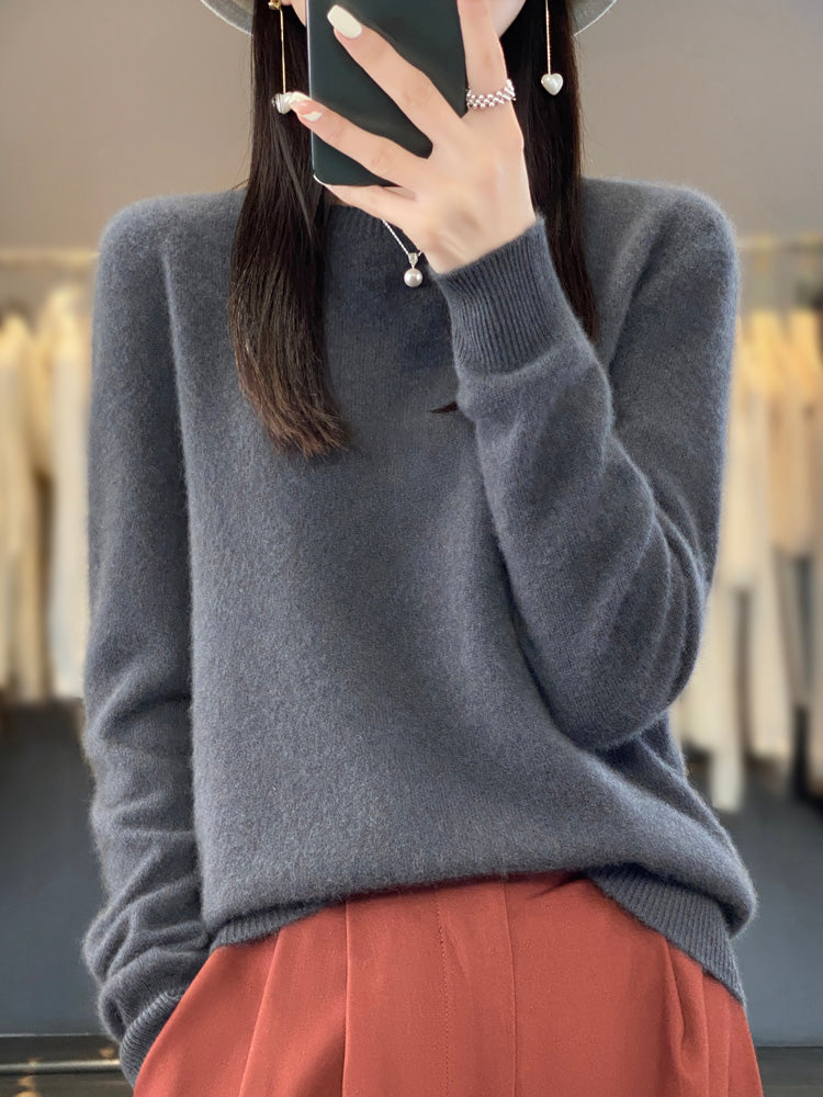 Anette Soft Cotton Knit Sweater