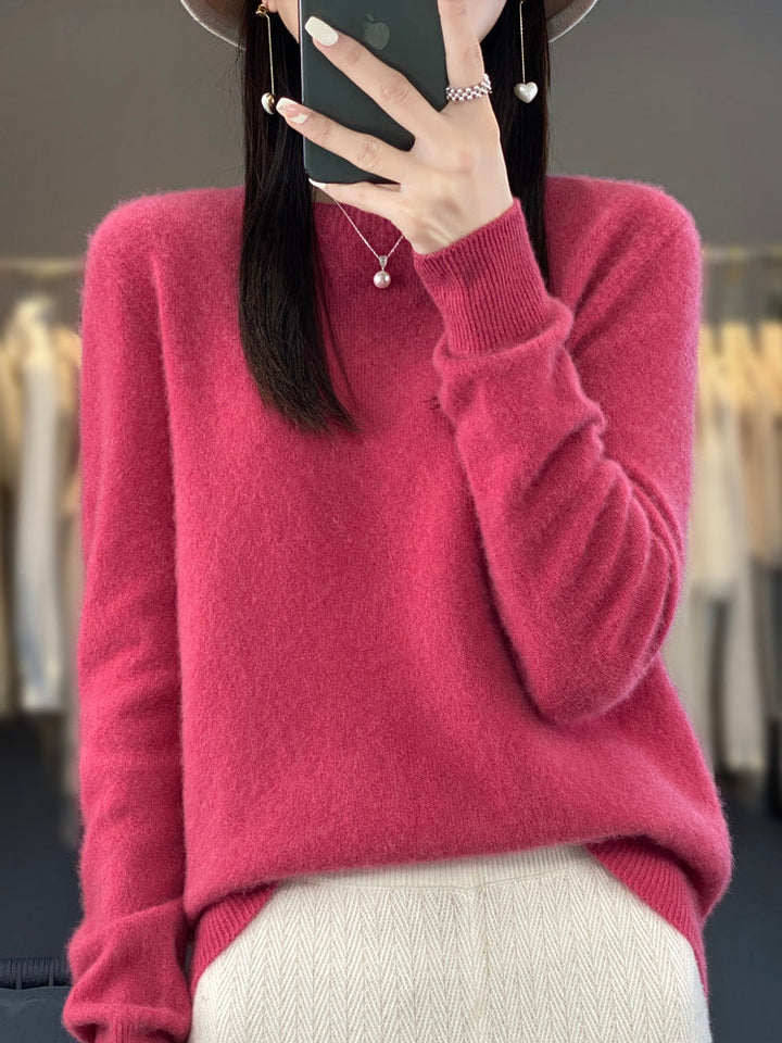 Anette Soft Cotton Knit Sweater