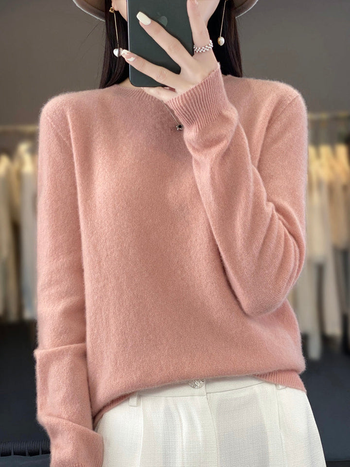 Anette Soft Cotton Knit Sweater