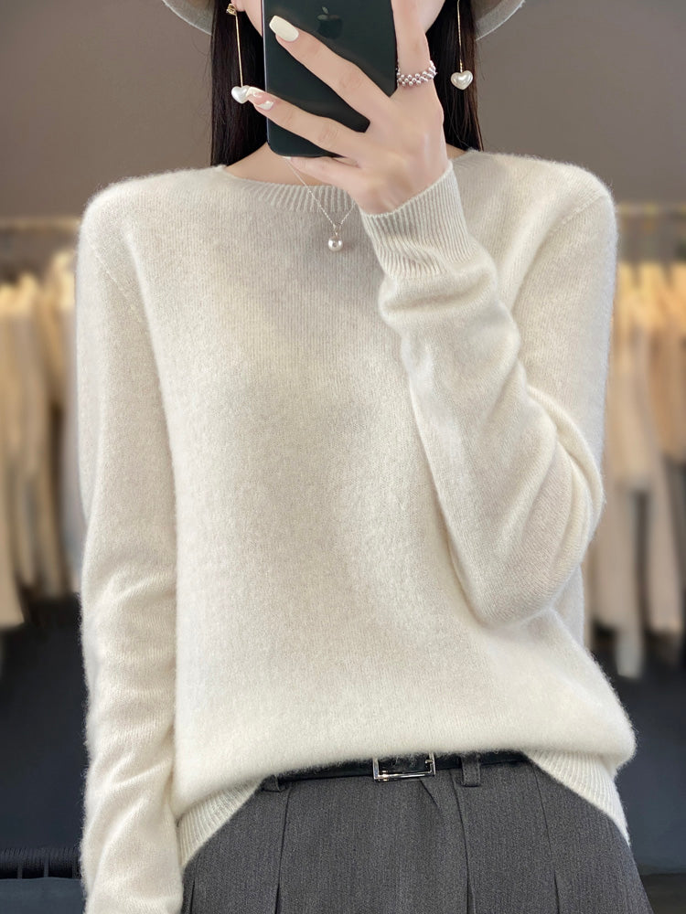 Anette Soft Cotton Knit Sweater