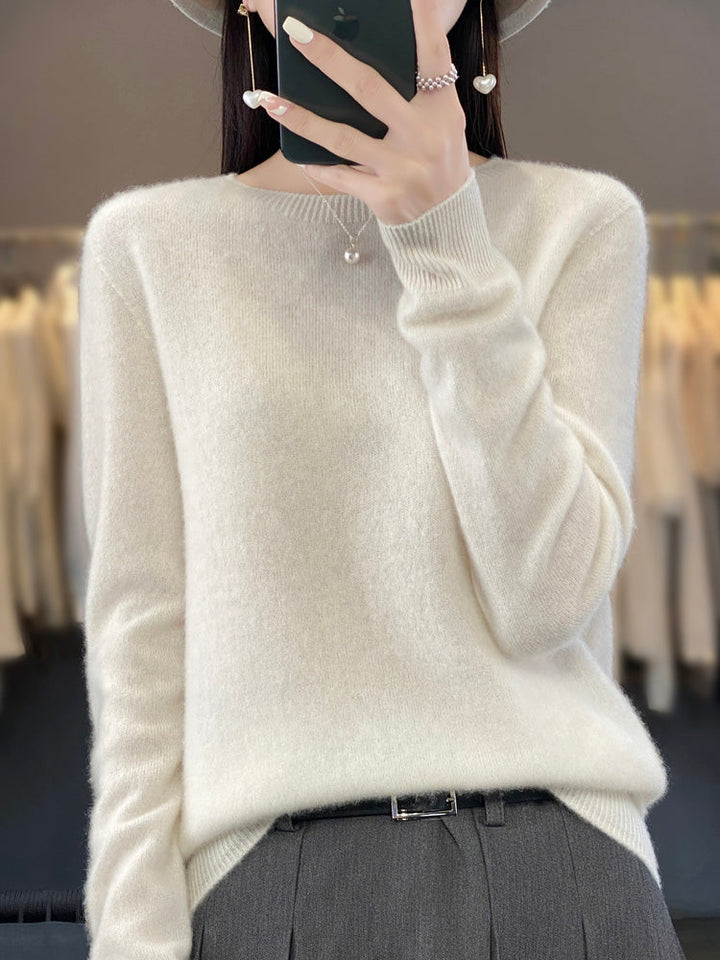 Anette Soft Cotton Knit Sweater