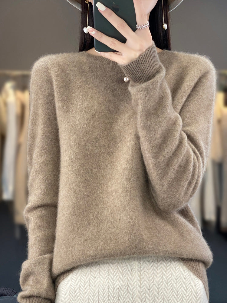 Anette Soft Cotton Knit Sweater