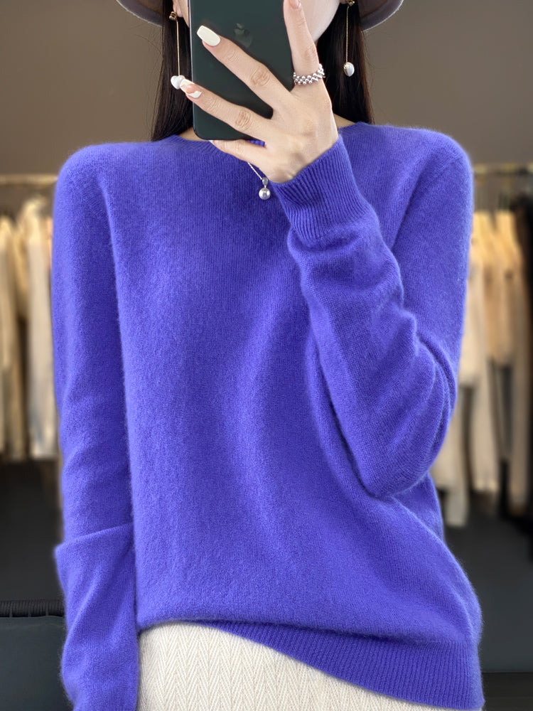 Anette Soft Cotton Knit Sweater