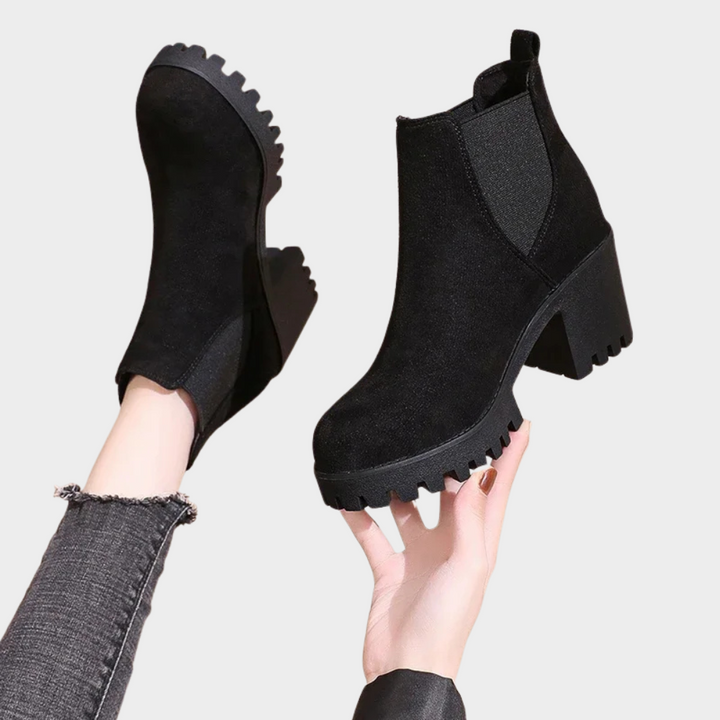Marley Chunky Heel Ankle Boots