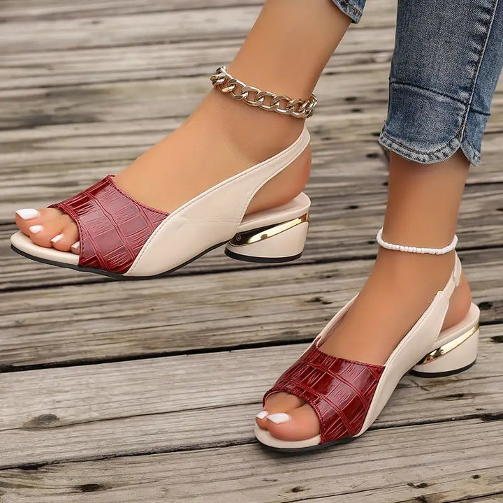 Whitney Elegant Orthopedic Leather Sandals