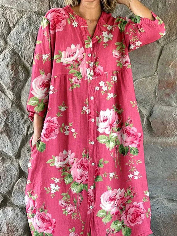 Maddie Floral Artistry Dress