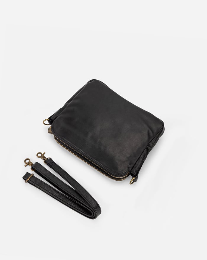 Jennie Chic Triple-Layer Crossbody Bag