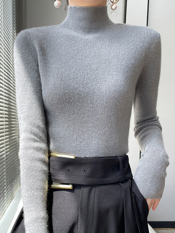 Adriana Soft-Knit Turtleneck Sweater