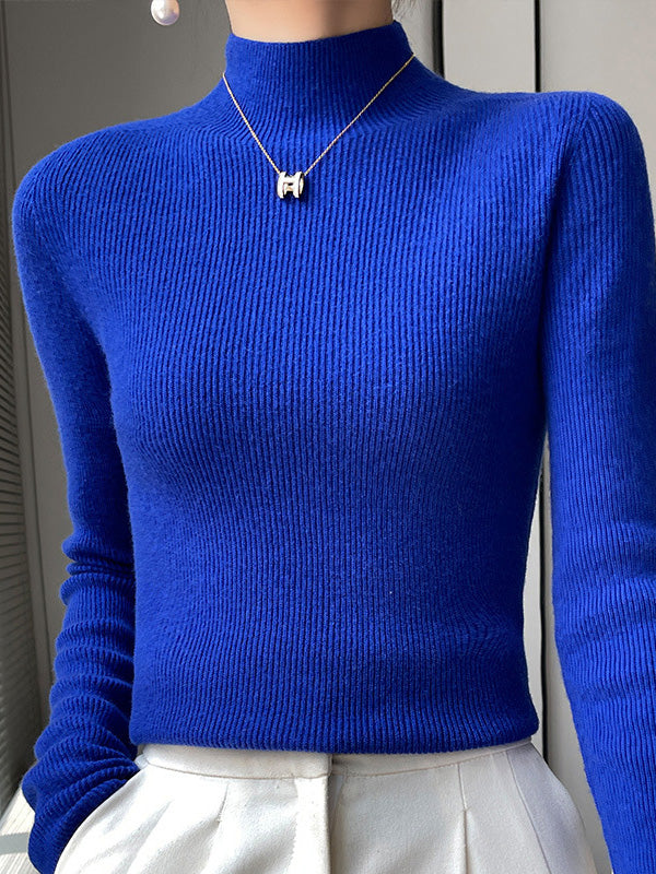 Adriana Soft-Knit Turtleneck Sweater
