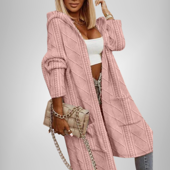 Elliot Cozy Hooded Cardigan for Effortless Elegance
