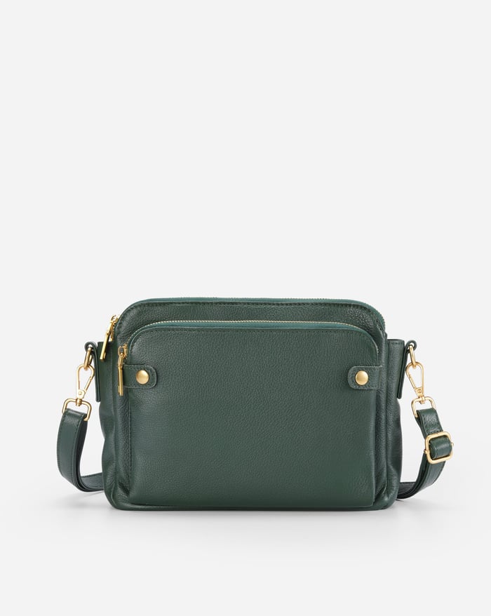 Jennie Chic Triple-Layer Crossbody Bag