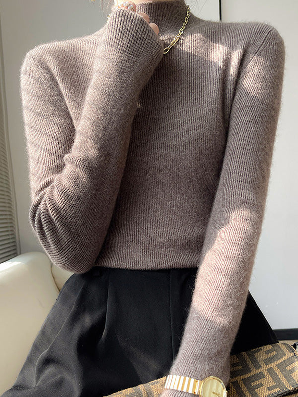 Adriana Soft-Knit Turtleneck Sweater