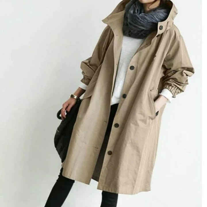 Phoebe Hooded Overcoat