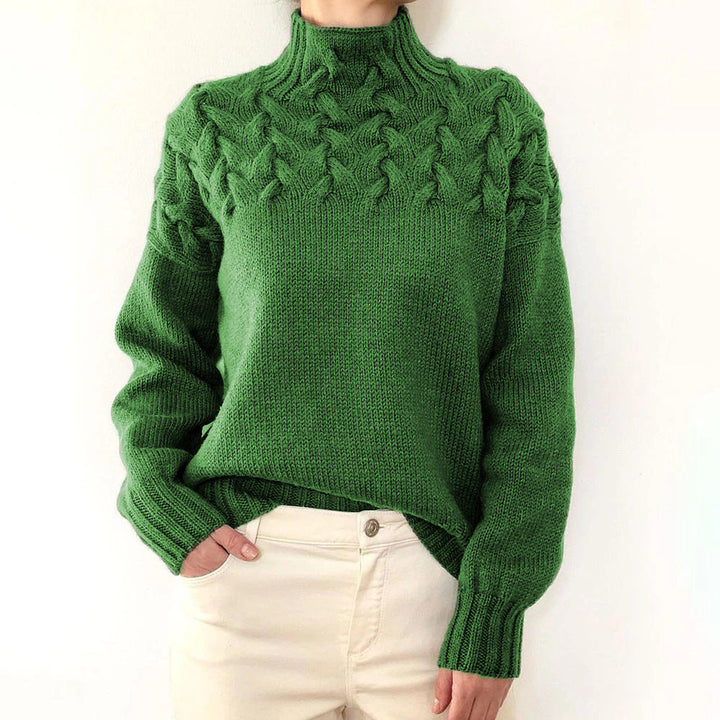 Elena Cozy Knit Turtleneck