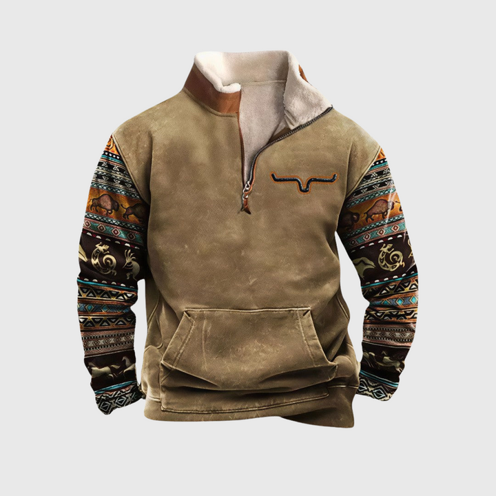 Noah Graphic Zip-Up Hoodie