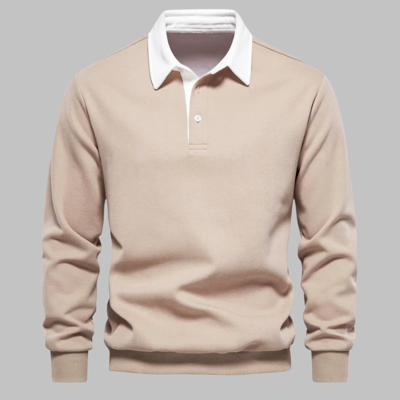 Éliane Elegant & Comfortable Polo Sweater
