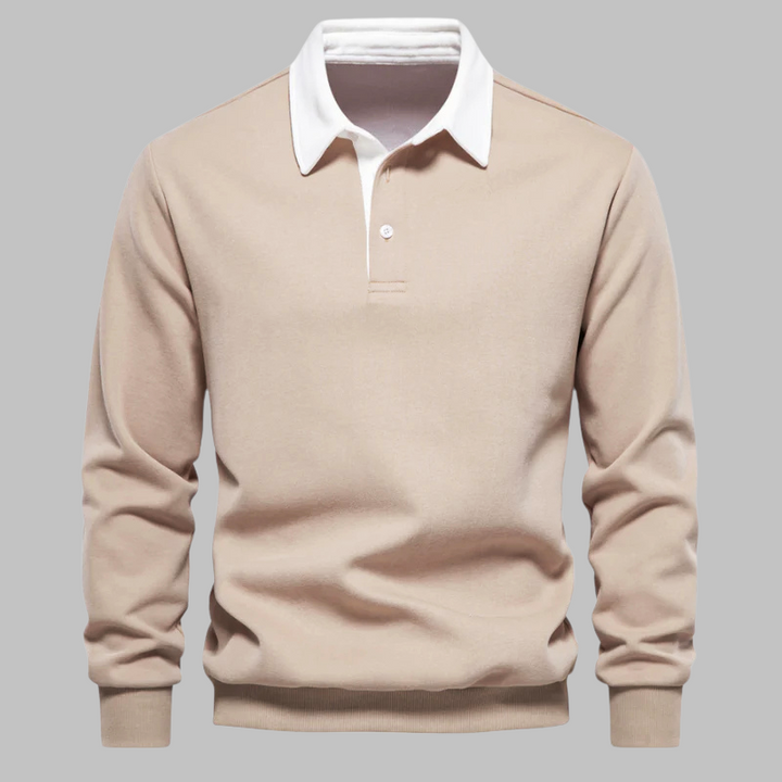 Éliane Elegant & Comfortable Polo Sweater