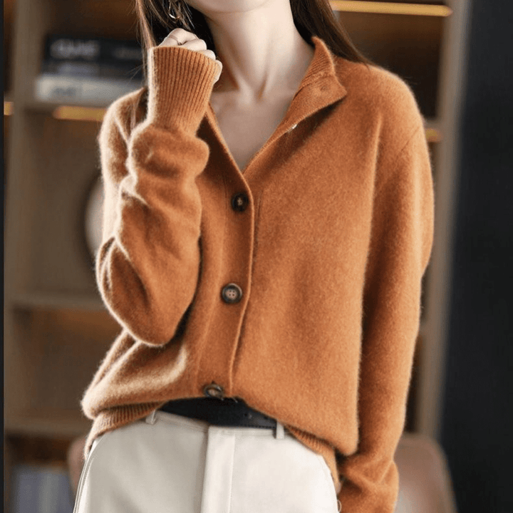 Anny Cashmere Knit Cardigan