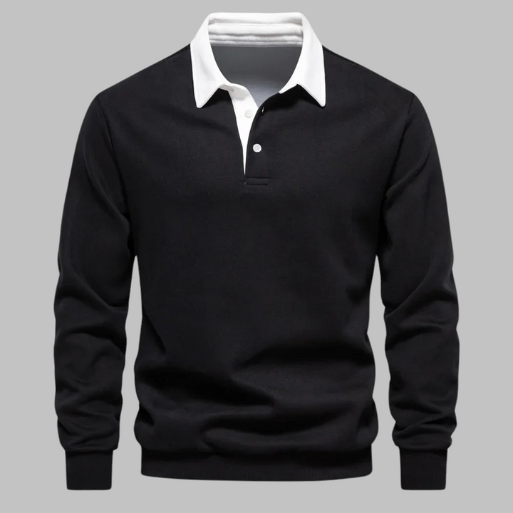 Éliane Elegant & Comfortable Polo Sweater