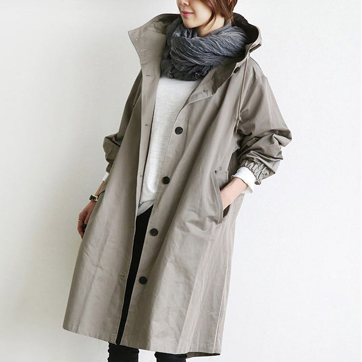 Phoebe Hooded Overcoat