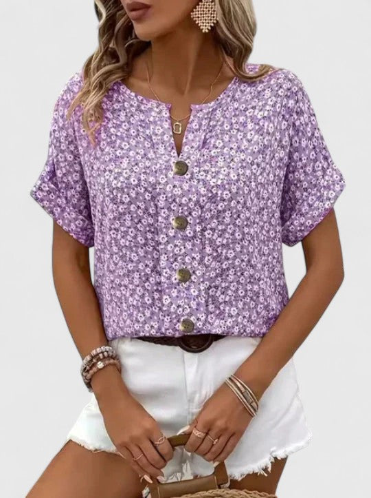 Kendall Chic Floral Blouse