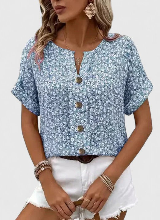 Kendall Chic Floral Blouse