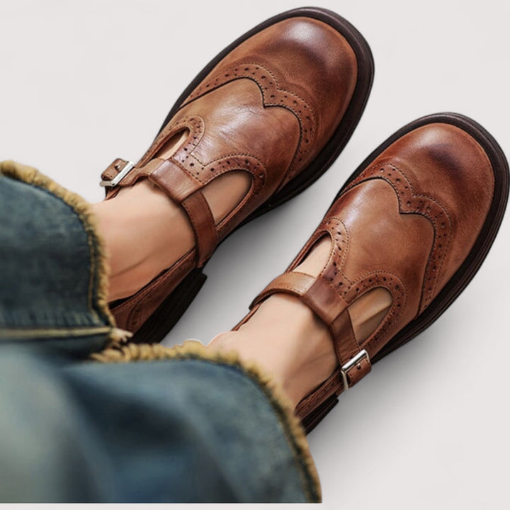 Louisa Comfort-Oriented Mary Jane Orthopedic Shoes