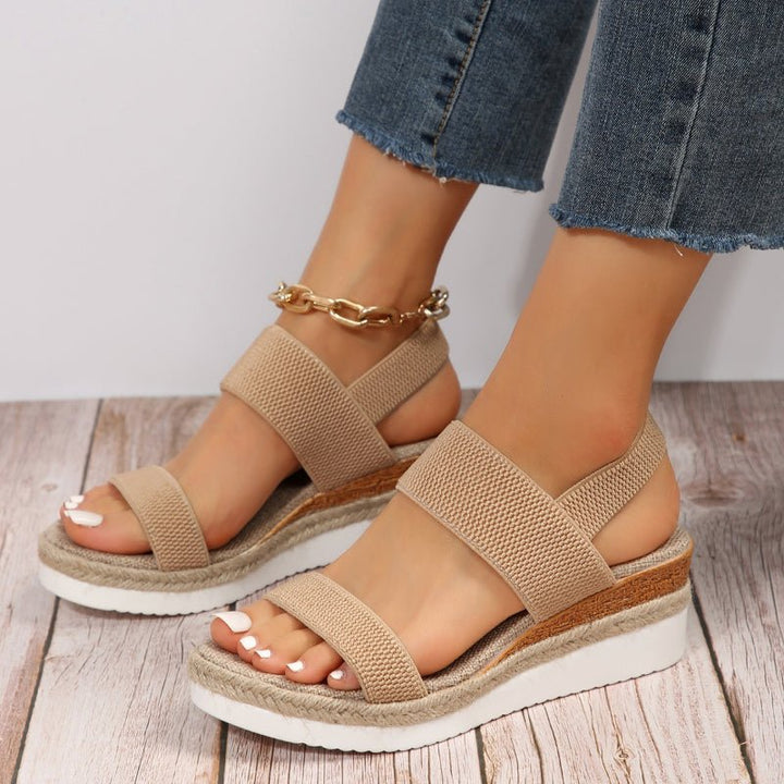 Melyora Comfort Orthopedic Platform Sandals