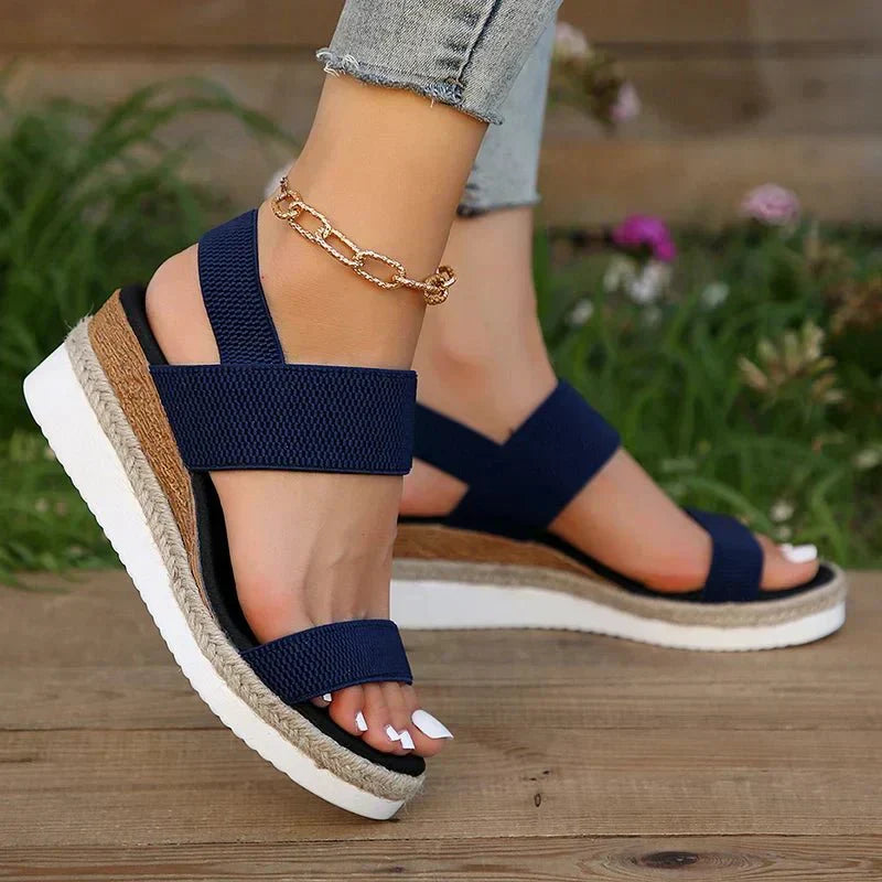 Melyora Comfort Orthopedic Platform Sandals