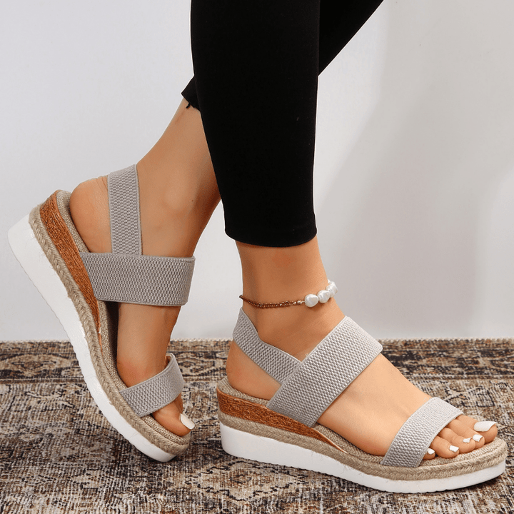 Melyora Comfort Orthopedic Platform Sandals
