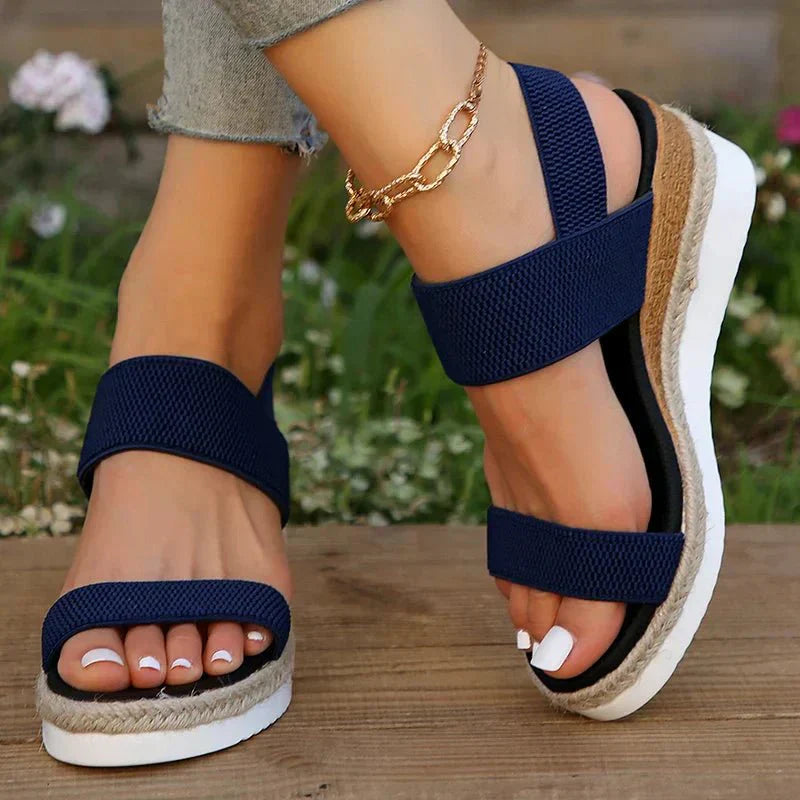 Melyora Comfort Orthopedic Platform Sandals