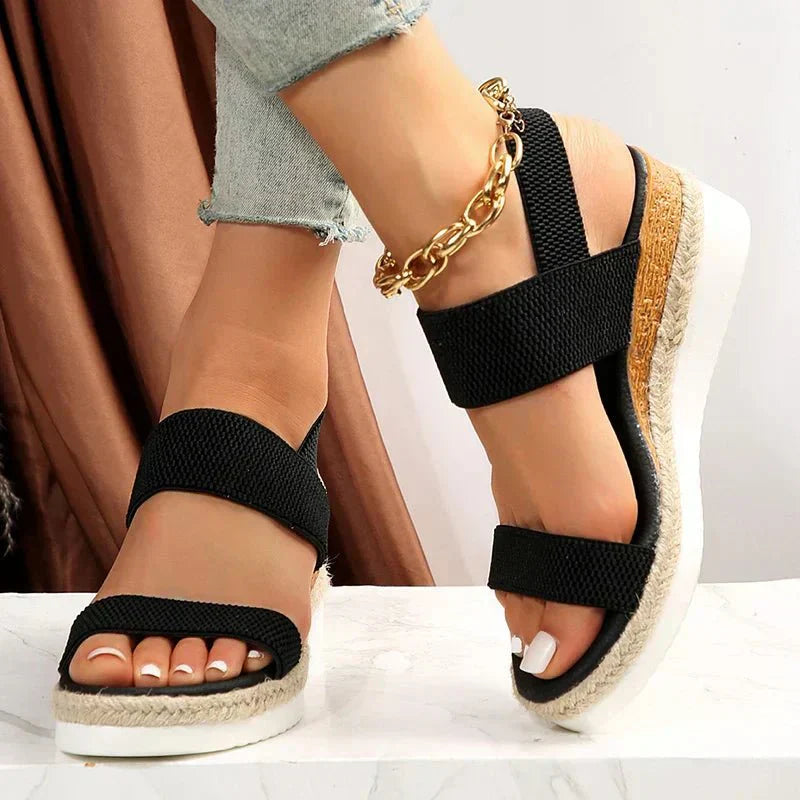 Melyora Comfort Orthopedic Platform Sandals