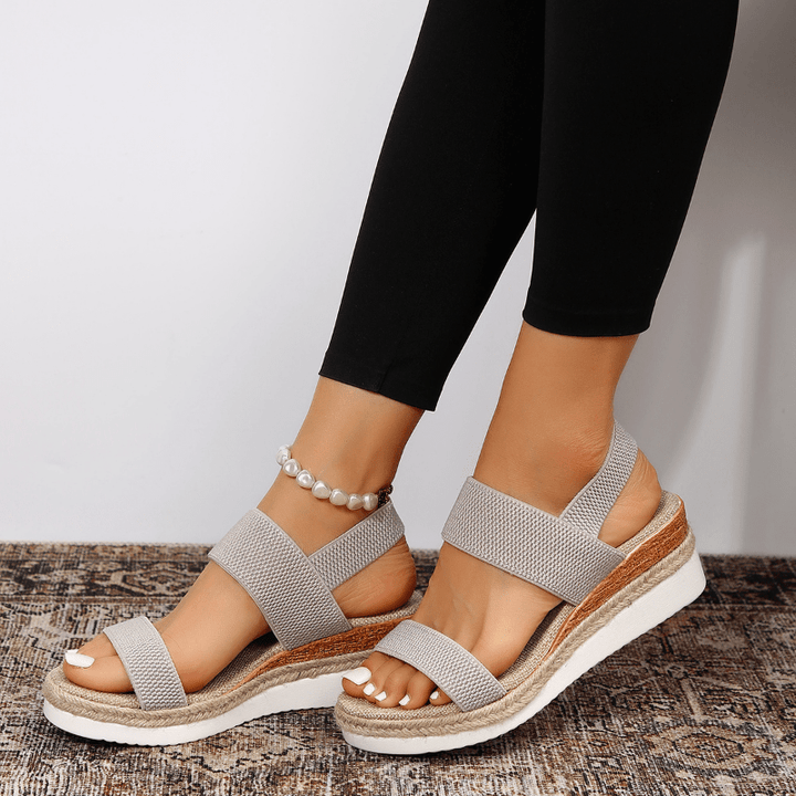Melyora Comfort Orthopedic Platform Sandals