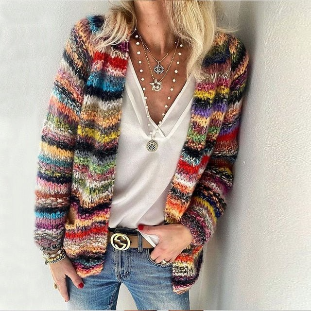 Penelope Multicolor Knit Sweater