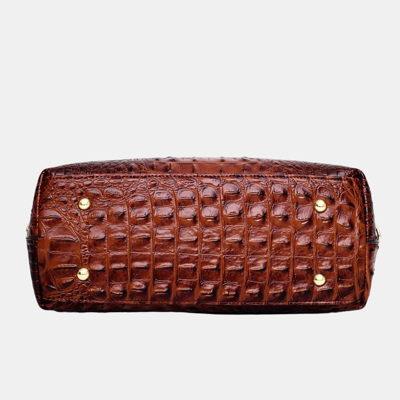 Jaye Stylish Crocodile-Pattern Handbag