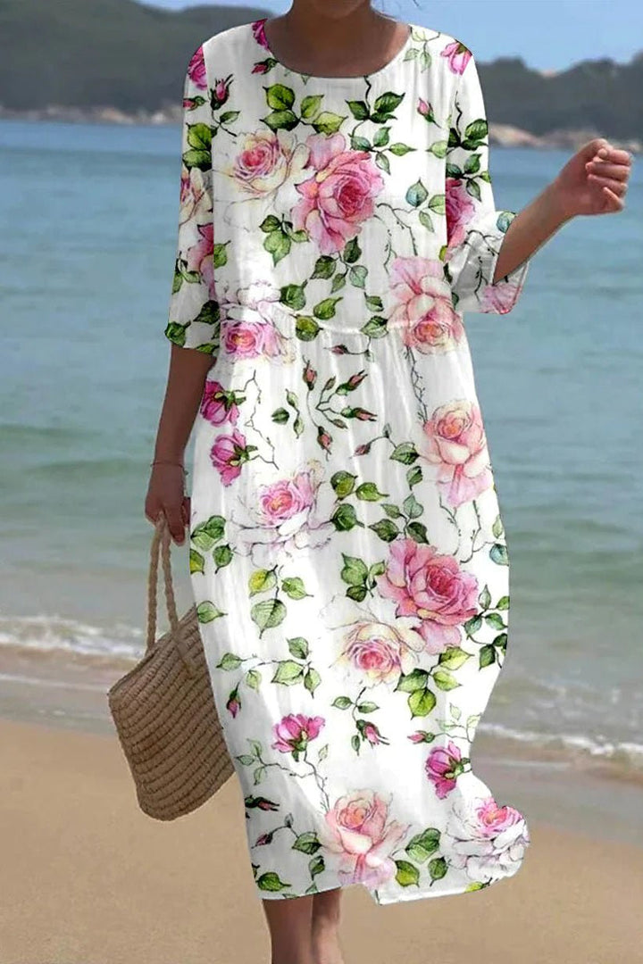 Kira Elegant Classic Maxi Dress