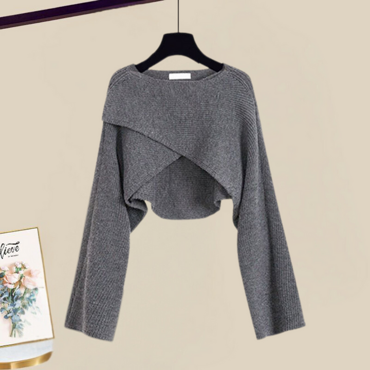 Clarissa Two-Piece Dress & Cardigan Set