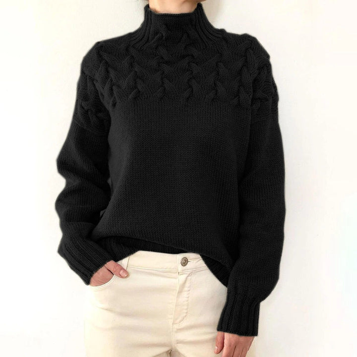 Elena Cozy Knit Turtleneck